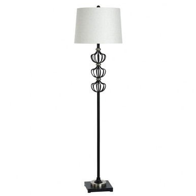 1 Light Floor Lamp In Contemporary Style 66 x 17 Inches by Stylecraft - L731662DS