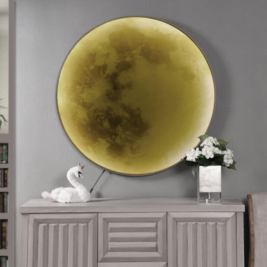 Luna - Moon Mirror-43 Inches Tall and 43 Inches Wide - MI12891DS