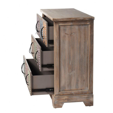 Key West - 34 Inch Three-Drawer Chest - SF25668DS