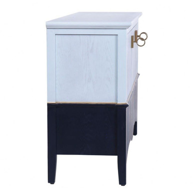 Hector - 4 Paneled Door Sideboard In Coastal Style-31.9 Inches Tall and 16.93 Inches Wide - SF26438DS