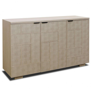 Adeline - 3 Door Credenza In Glam Style-36 Inches Tall and 60 Inches Wide - SF26623DS
