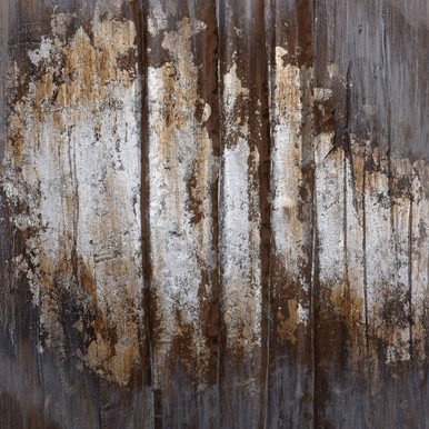 Lifeline Abstract 48 Inch Hand Painted Framed Canvas Wall Art by Stylecraft - WI33899DS