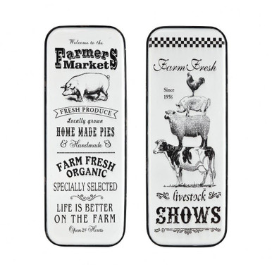 Almanac 15.16 Inch Wall Art (Set of 2) by Elk Home - 3129-1165/S2