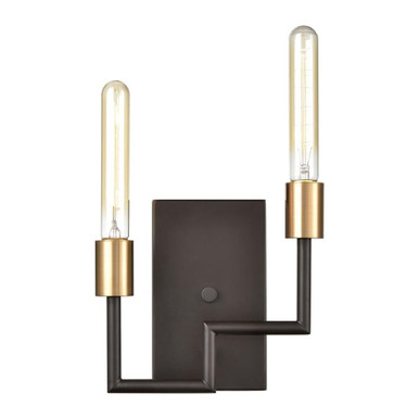 Congruency 2 Light Candle Style Wall Sconce by Elk Home - 12200/2