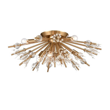 Starburst 8 Light 26 Inch Wide Semi Flush Mount by ELK Home - 12764/8