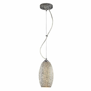 Bellisimo 1 Light Small Pendant 10 Inch Tall by ELK Home - 1304-1WHC