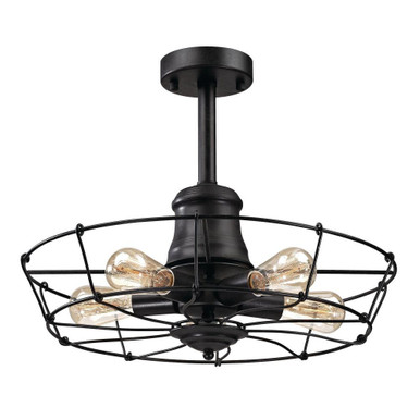 Glendora 5 Light 20 Inch Wide Semi Flush Mount by ELK Home - 14259/5