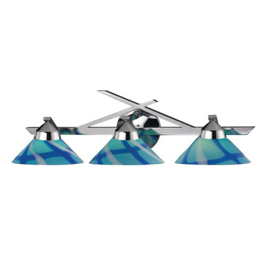 Refraction Three Light Wall Sconce by Elk Home - 1472/3CAR