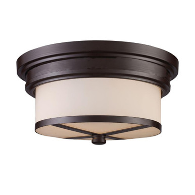 2 Light 13 Inch Wide Flush Mount by ELK Home 15025/2