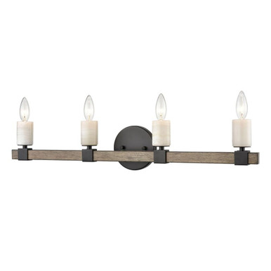 Stone Manor 4 Light Candle Style Vanity Light by Elk Home - 15469/4