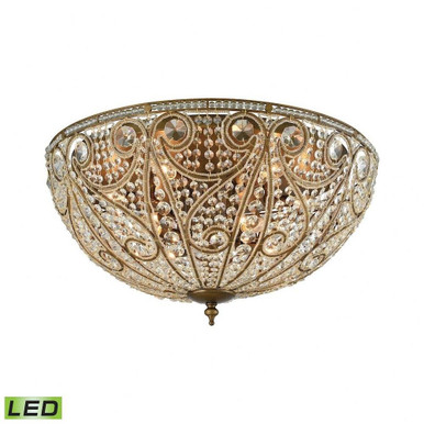 Elizabethan 48W 10 LED 28 Inch Wide Flush Mount by ELK Home - 15964/10-LED