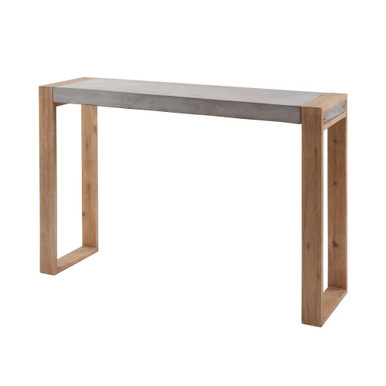 Paloma 35 Inch Acacia Wood and Concrete Console Table by ELK Home - 157-006