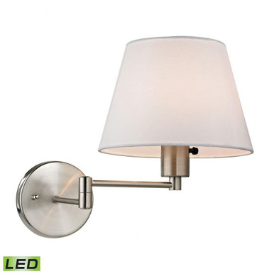Avenal 1 LED Light Swing Arm Wall Sconce by Elk Home - 17153/1-LED