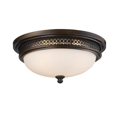 3 Light 16 Inch Wide Traditional Flush Mount by ELK Home - 20101/3