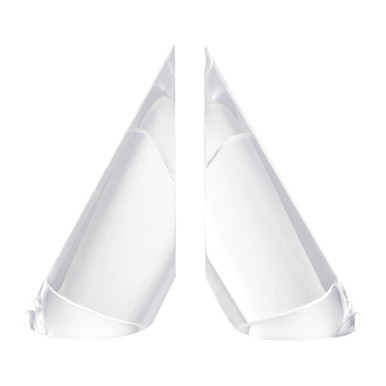 Chilling 4 Inch Crystal Bookend (Set of 2) by Elk Home - 2225-012/S2