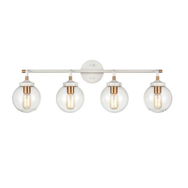 Boudreaux 4 Light Linear Vanity Light by Elk Home - 24433/4