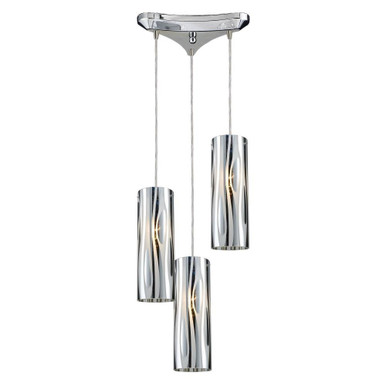 Chromia 3 Light Linear Pendant by ELK Home - 31078/3