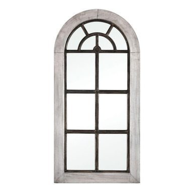 Upland 50 Inch German Silver and Mirror and Wood Mirror by ELK Home - 3116-036
