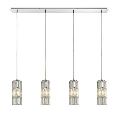 Cynthia 4 Light Oversized Linear Pendant by ELK Home - 31486/4LP