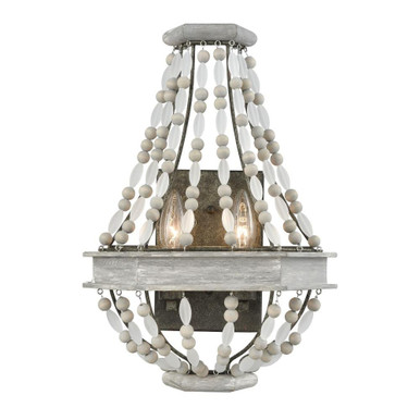 Summerton 2 Light Candle Style Wall Sconce by Elk Home - 33190/2