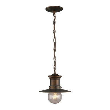 Maritime 1 Light Small Outdoor Pendant by ELK Home - 42007/1