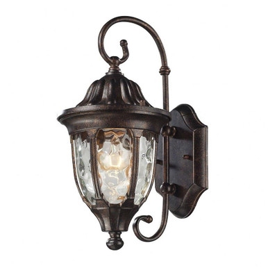 Glendale 1 Light Outdoor Wall Lantern 14 Inch Tall by Elk Home - 45002/1