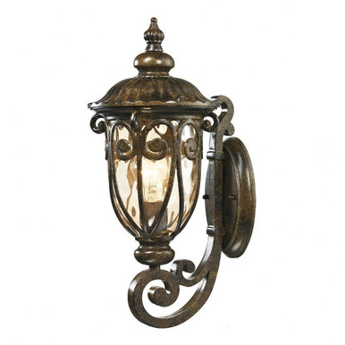 Logansport 1 Light Outdoor Wall Lantern 18 Inch Tall by Elk Home - 45070/1