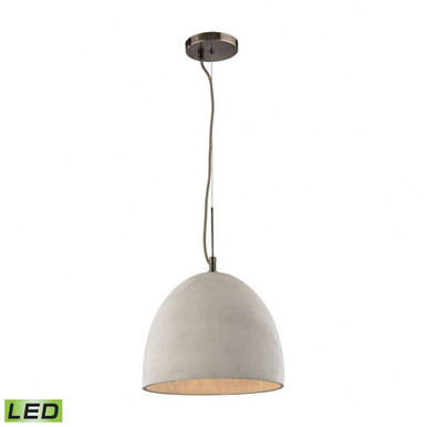 Urban Form 9.5W 1 LED Light Medium Pendant by ELK Home - 45334/1-LED