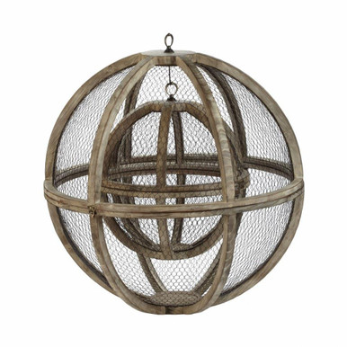 Wire Atlas 18 Inch Orb (Set of 2) by Elk Home - 594017