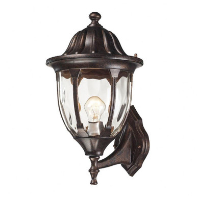 Glendale 1 Light Outdoor Wall Lantern 16 Inch Tall by Elk Home - 45001/1