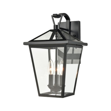 Main Street 3 Light Candle Style Outdoor Wall Mount by Elk Home - 45471/3