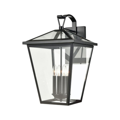 Main Street 4 Light Candle Outdoor Wall Mount 23 Inch Tall by Elk Home - 45473/4
