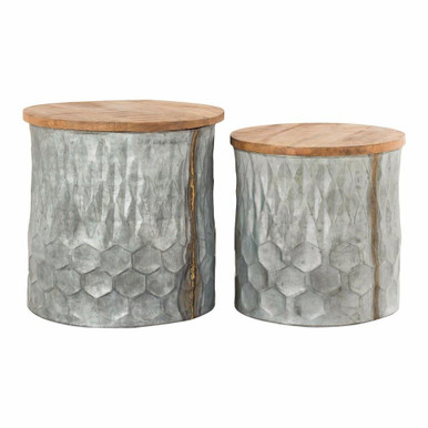 Caldwell Stool (Set of 2) 18 Inch Tall and 18 Inch Wide by ELK Home - 609459