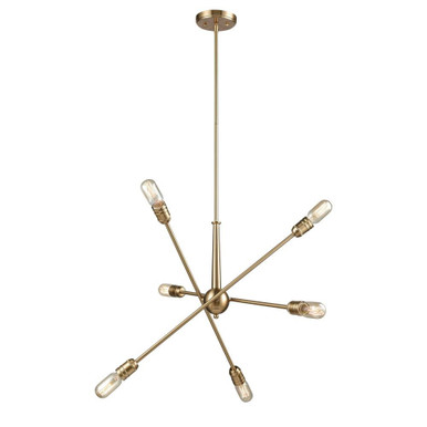 Delphine 6 Light Chandelier 12 x 28 inches by ELK Home - 46240/6