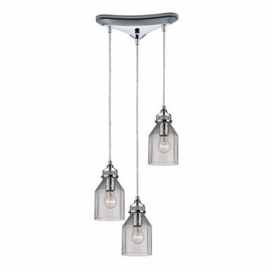 Danica 3 Light Small Traditional Pendant by ELK Home - 46019/3