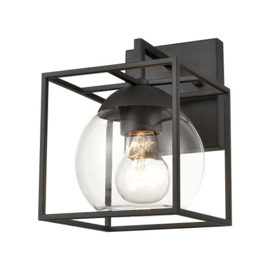 Cubed 1 Light Outdoor Wall Mount 9 Inch Tall by Elk Home - 47320/1