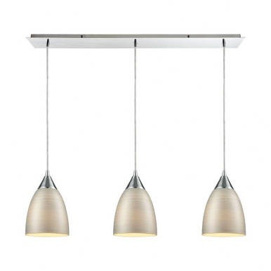 Merida 3 Light Oversized Linear Pendant by ELK Home - 56530/3LP