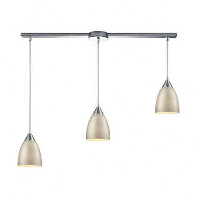 Merida Three Light Oversized Linear Pendant by ELK Home - 56530/3L