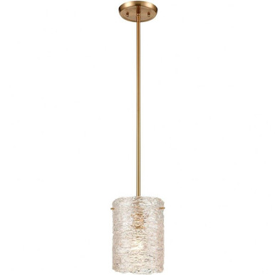 Chiseled Ice 1 LED Small Pendant by ELK Home - 60194/1