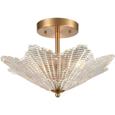 Radiance 3 Light 16 Inch Wide Semi Flush Mount by ELK Home - 60164/3
