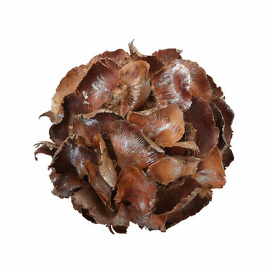 Silver Gilt Palm 8 Inch Large Petal Ball by Elk Home - 742002