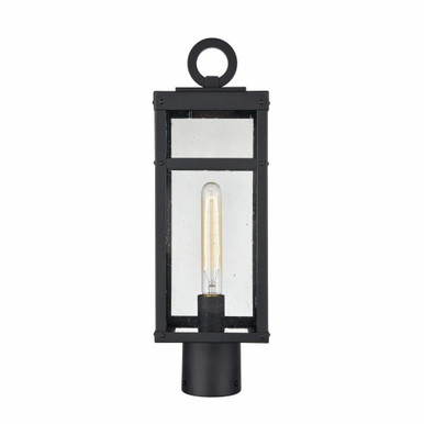 Dalton 1 Light Outdoor Post Light In Mission Style 20 x 6 In by ELK Home - 69703/1