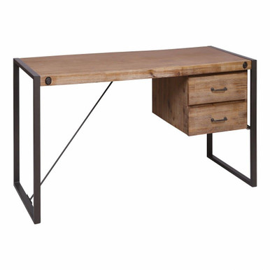 Armour Square Square Desk 30 Inch Tall and 63 Inch Wide by ELK Home - 76352