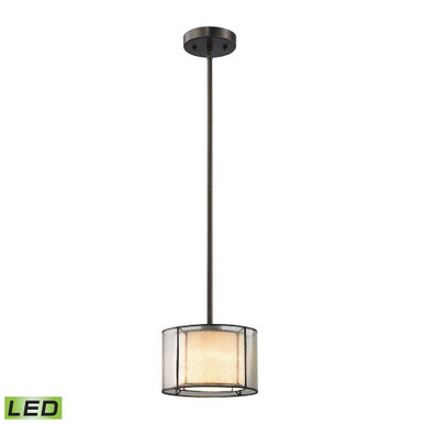 Mirage 9.5W 1 LED Small Pendant by ELK Home - 70224/1-LED