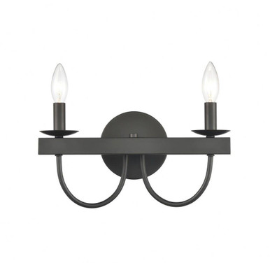 Williamson 2 Light Candle Style Vanity Light by Elk Home - 75074/2