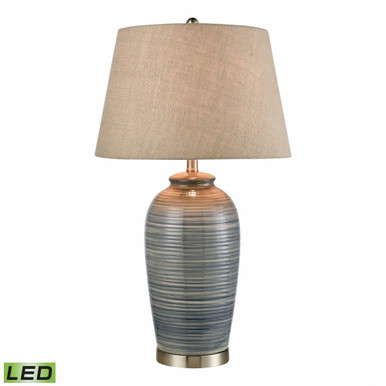 Monterey 9W 1 LED Table Lamp In Modern Style 30.5 x 17 Inches by ELK Home - 77155-LED