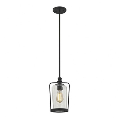 Hamel 1 Light Mission Small Pendant by ELK Home - 81225/1