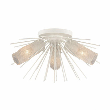 Sea Urchin 3 Light 20 Inch Wide Semi Flush Mount by ELK Home - 82084/3