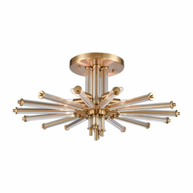 Serena 5 Light 26 Inch Wide Semi Flush Mount by ELK Home - 82294/5