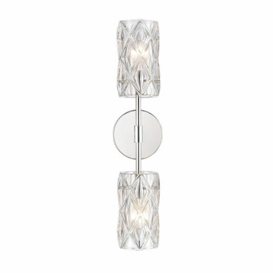 Formade Crystal 2 Light Wall Sconce by Elk Home - 82195/2